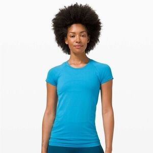 LULULEMON TURQUOISE SWIFTLY TECH